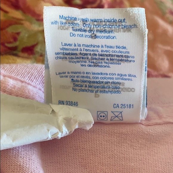 🆕VINTAGE PLANET HOLLYWOOD LAS VEGAS PINK SHIRT SIZE SMALL 100% COTTON💖💝💕💞💓💗💘🌎👚👕 - Picture 4 of 4